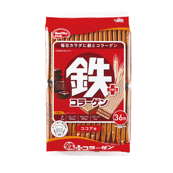 36枚 鉄プラスコラーゲンウエハース
