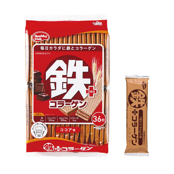 36枚 鉄プラスコラーゲンウエハース